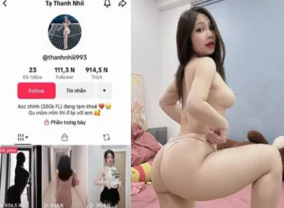 Cô gái TikTok Tạ Thanh Nhi bị nện ngon hết sảy